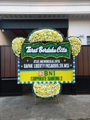 Papan Bunga Duka di Margalaksana
