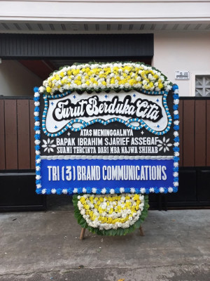 Papan Bunga Duka di Margalaksana